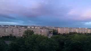 GoPro Timelapse. Минск, проспект Рокоссовского, Серебрянка
