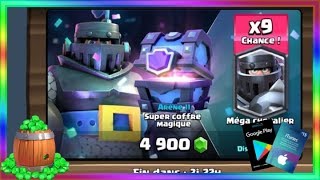 CLASH ROYALE PACK OPENING OFFRE MEGA CHEVALIER
