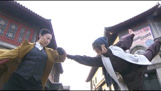 美女使出無敵掌法正面硬剛日本最強女武士！救出被困隊友！