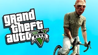 ЗОМБИ МАНЬЯК ПЕРЕСЕЛ НА ВЕЛОСИПЕД И ПЕРЕБРАЛСЯ В ГТА ОНЛАЙН - GTA 5 ONLINE