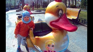 Паровозик Уточки Вечерняя Одесса Детские развлечения на Юморине 2018 Trawel Odessa