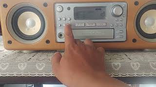 Aiwa CSD-NS1 ( Fine Quality Wood System ) Chơi Cd , Tape , Fm full 108Mhz