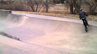Bmx G-turn roll out and 360