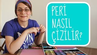 Kolay resim çizme #Küçük peri kızı nasıl çizilir? #1 ??
