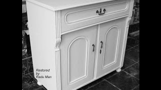 Old furniture restoration Shabby Chic / Restaurare mobila veche in stil Shabby Chic