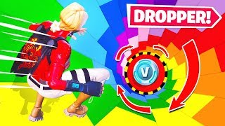 VBUCKS Dropper CHALLENGE *NEW* Game Mode in Fortnite Battle Royale
