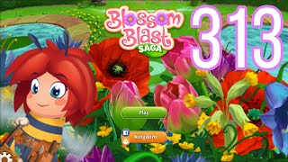 Blossom Blast Saga Level 313 No Boosters