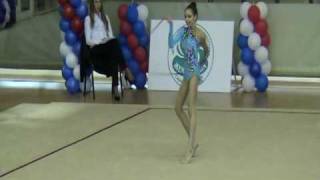 Trubnikova Anna. Russia. Final Junior Rope. RG WC S-Petersburg 03.04.2010