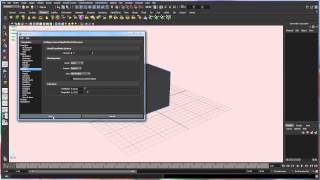 Как изменить единицы измерения в Maya.