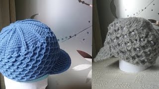 Кепи - фуражка крючком, мода 90-х