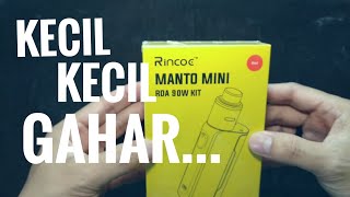 Unboxing Rincoe Manto Mini RDA Kit 90 Watt