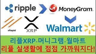리플 XRP - 세계 최대 유통기업 월마트 리플 xRapid 사용 가능성 분석, 월마트-아마존 비교 분석
