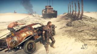 Mad Max free roam gameplay for PS4