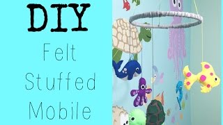 DIY: Felt Mobile ♡ {Nursery Series } ♡ Jessica Joaquin