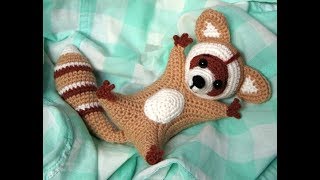 Енот амигуруми крючком.Схема вязания игрушки