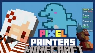 TONGO EN PIXEL PAINTERS D: !! - MINIJUEGO EN MINECRAFT - Amigos de los delfines