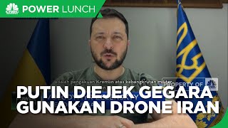 Gunakan Drone Iran, Zelenskyy Ejek Putin