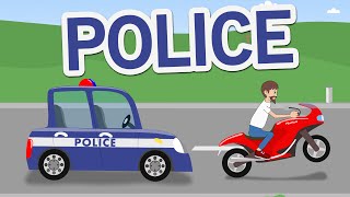 Police. Мультик про машинки. Полицейская машина. Развивающий мультик. Мульт машинки 3я серия.