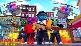 ROBLOX JAIL BREAK - THE RETURN OF THE ALIENS!!