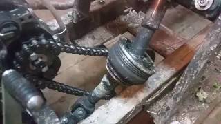 Детский мини автомобиль с мотором АЛЬФА