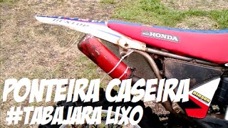 CRF 230 - Ponteira Caseira | DE EXTINTOR | Homemade Exhaust