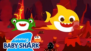 Baby Shark's Volcano Adventure! | Baby Shark Brooklyn Animation EP.7 