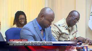 FORENSIC LAB CAPABLE OF DNA AND BALLISTIC TESTING