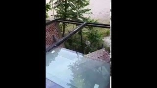 Раздвижные стеклянные крыши от комании VeraLUX