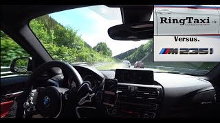 BMW M235i chasing the M3 Ring Taxi ~ Nürburgring Nordschleife