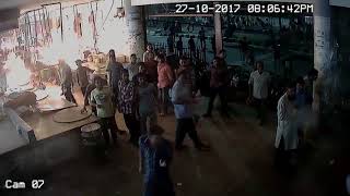 Some DU students' Attack on BUET students | 27.10.2017 | CCTV footage