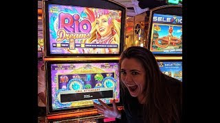 MASSIVE $18,000 HAND PAY JACKPOT | BIGGEST PAYOUT | HIGH LIMIT SLOTS | RIO DREAMS KONAMI