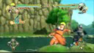 naruto ultimate ninja strorm naruto vs kakashi HD