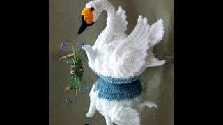 CISNE  EN CROCHET  parte#1