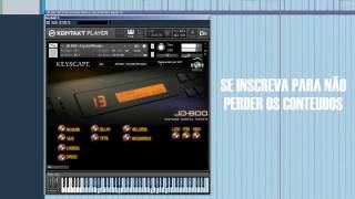 JD 800 - Crystal Rhodes - KEYSCAPE FOR KONTAKT - by SVP