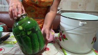 Маринованные огурцы с лимонной кислотой.