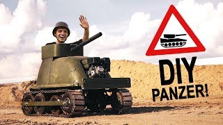 BADEWANNEN PANZERUNG für unseren Bollerwagen - PANZER! #2