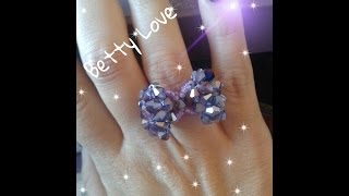 DIY Come fare un fiocco in Swarovski