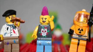 【レゴ　コマドリ】　Legoで初めてコマ撮りムービー作ってみたよ