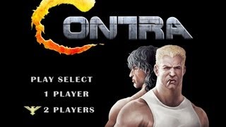 Contra полное прохождение Dendy (NES) [013]