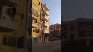 انهدام عقار في مصر - غش مواد البناء