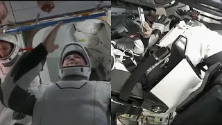 SpaceX Crew-4 hatch closure