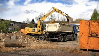 Abbruch Sporthalle Gymnasium Papenburg (Teil 6) / Demolition of a gym in Papenburg (Part 6)