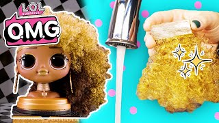 How To Clean Your LOL Surprise! O.M.G. Styling Head's Hair | Instruction Video