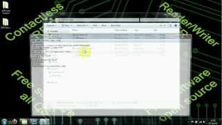 Mifare RFID NFC reader writer - uFR2FileSystem software Tutorial (Windows)