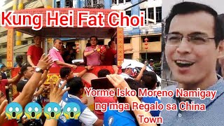 VIRAL! Yorme Isko Moreno Inabangan ng Maraming Tao sa ChinaTown/ Yorme Namigay ng Regalo ??