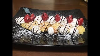Receta Waffles - Gofres Dulces - Como Hacer Waffles