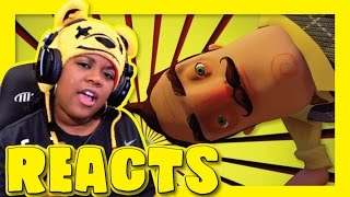 Hello Neighbor Alpha 4 Song | Rockit Gaming | AyChristene Reacts