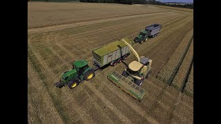 GPS Häckseln 2017 | John Deere 6190R/6210R | Krone Big X 700 + XDisc | Wagner Kollerhof | [1080p]