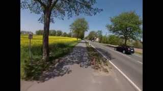 2013.05.01 Radtour von Duisburg nach Alpen am Niederrhein. Indoor-Training
