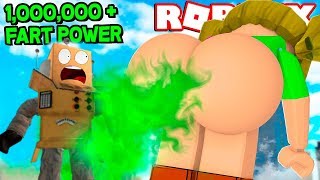 АТАКА ПУКАНОВ ROBLOX! ВОНЮЧАЯ ИГРА ! Приключения робота Robzi в Roblox Fart Attack